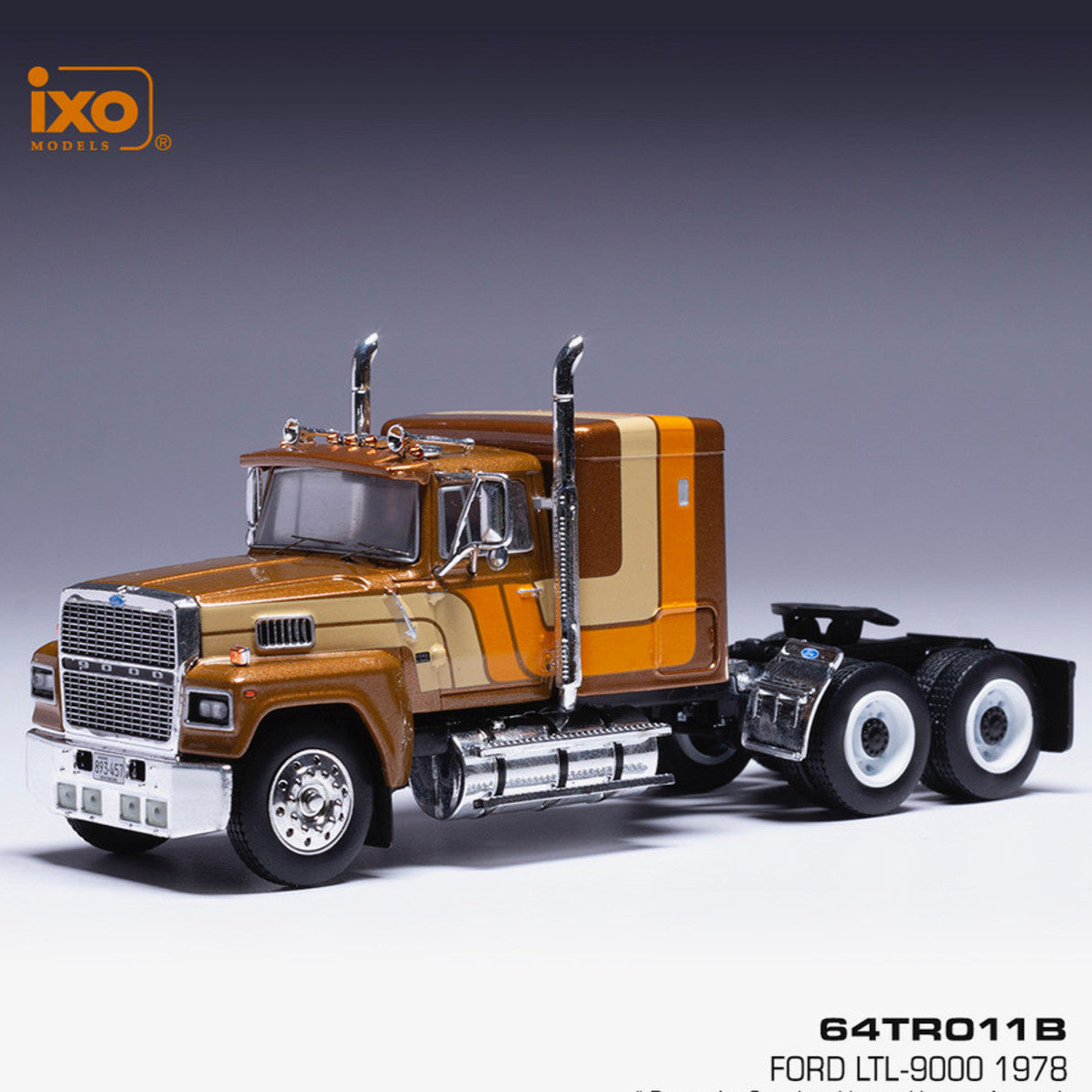 IXO 1/64 FORD LTL-9000 1978 Brown Truck Cab 64TR011B – Burbank's