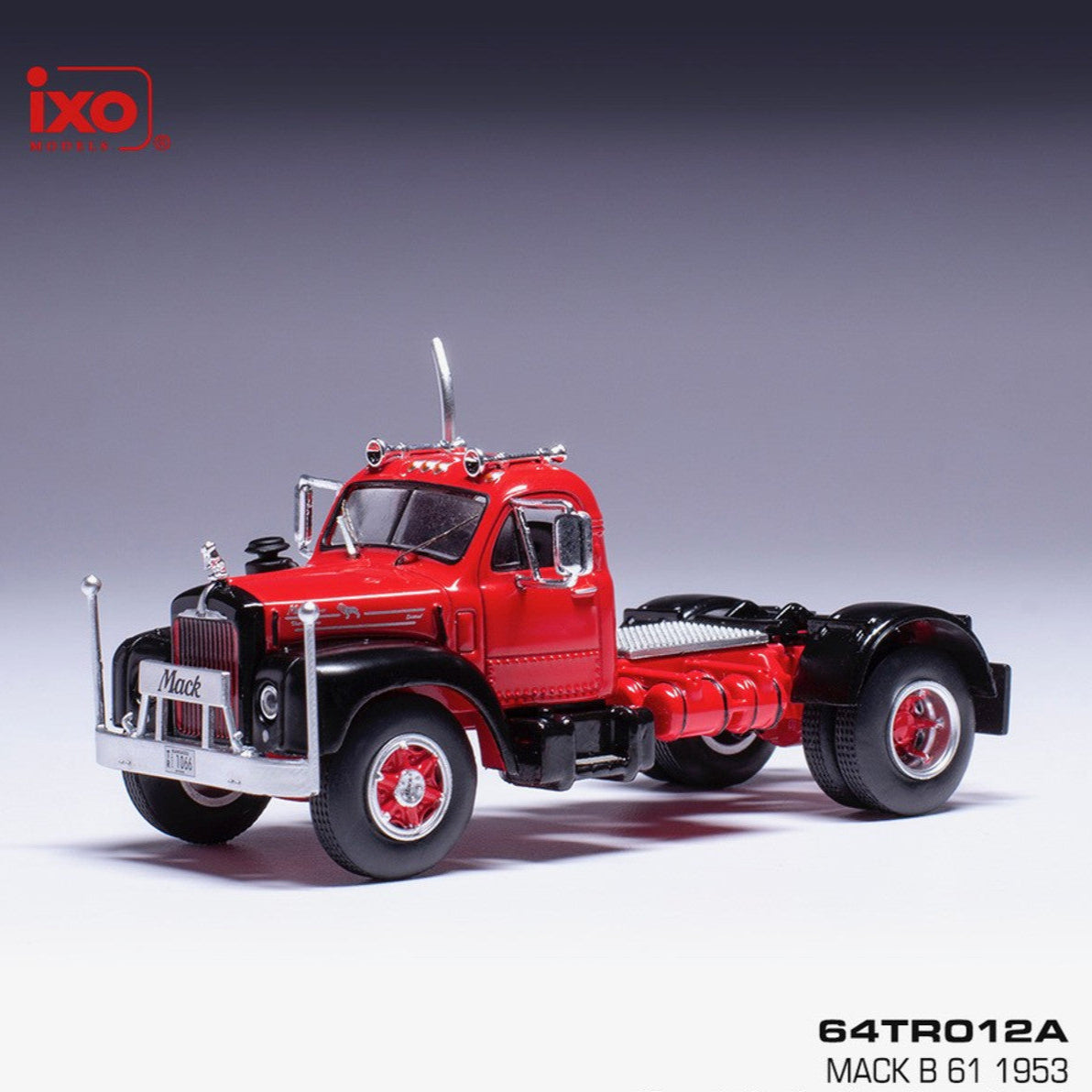 IXO 1/64 1953 Mack B 61 in Red / Black Truck Cab 64TR012A