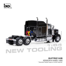 Load image into Gallery viewer, IXO 1/64 Kenworth W900 1990 Black 64TR014B
