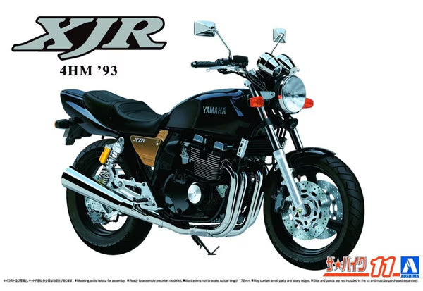 Aoshima 1/12 Yamaha XJR 4HM 1993 20489 – Burbank's House of Hobbies