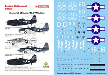 Load image into Gallery viewer, Arma Hobby 1/72 US FM-2 WIldcat Training Cats w/ Decal, Resin, &amp; Photoetch Extras 70034C