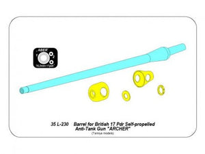 Aber 1/35 British 17 lbr for Self-propelled A/T Gun “Archer” 35 L-230