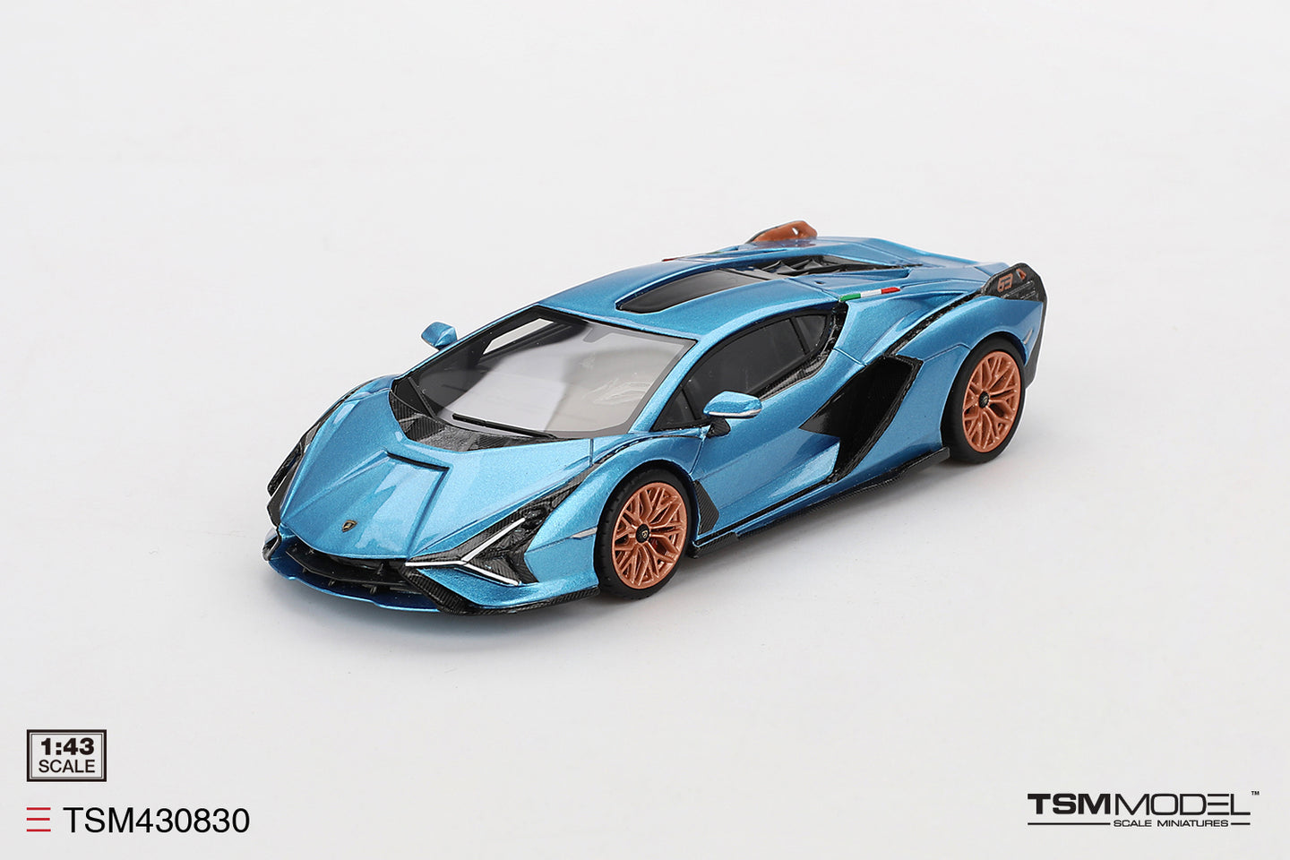 TSM 1/43 Lamborghini Sián FKP 37  Blu Aegir TSM430830