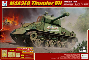 I Love Kit 1/16 US M4A3E8 Thunder VII Medium Tank 61621