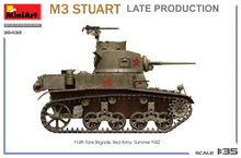 Load image into Gallery viewer, MiniArt 1/35 US M3 Stuart Late Production 35432
