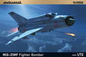Eduard 1/72 Russian MiG-21MF Fighter Bomber ProfiPack 70142