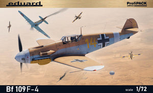 Eduard 1/72 German Bf 109F-4 Profipack 70155