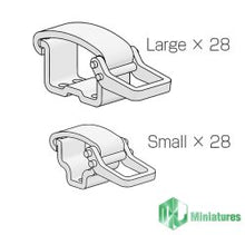Load image into Gallery viewer, MJ Miniatures 1/35 German Tool Clamps 3D Printed MJEZ35037