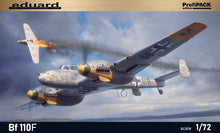 Load image into Gallery viewer, Eduard 1/72 German Bf110F ProfiPack 7084