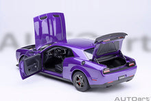 Load image into Gallery viewer, AUTOart 1/18 Dodge Challenger SRT Super Stock 2023 Plum Crazy 71768