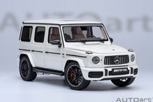 Load image into Gallery viewer, AUTOart 1/18 Mercedes-AMG G63 2019 Brilliant White Metallic 76356
