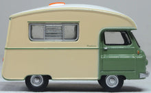 Load image into Gallery viewer, Oxford 1/76 Morris J2 Paralanian 1963 Sage Green/Pale Ivory Camper 76JM025