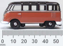 Load image into Gallery viewer, Oxford 1/76 VW T1 Samba Bus Sealing Wax Red 76VWS012