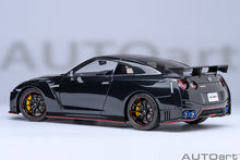 Load image into Gallery viewer, AUTOart 1/18 Nissan GT-R (R35) Nismo 2022 SE Meteor Flake Black 77504