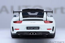 Load image into Gallery viewer, AUTOart 1/18 Porsche 911 (991.2) GT3 Weissach Package White 78176