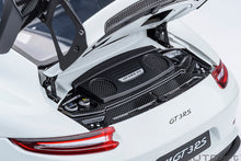 Load image into Gallery viewer, AUTOart 1/18 Porsche 911 (991.2) GT3 Weissach Package White 78176