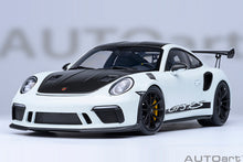 Load image into Gallery viewer, AUTOart 1/18 Porsche 911 (991.2) GT3 Weissach Package White 78176