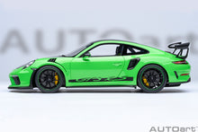 Load image into Gallery viewer, AUTOart 1/18 Porsche 911 (991.2) GT3 Weissach Package Lizard Green 78179