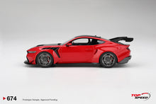Load image into Gallery viewer, Top Speed 1/18 Ford Mustang Dark Horse Race Red 2025 TS0674