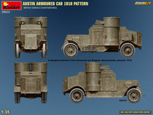 Load image into Gallery viewer, MiniArt 1/35 British Austin Armored Car 1918 Pattern British Service Dunsterforce 39023
