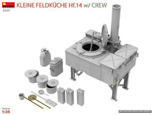 Load image into Gallery viewer, MiniArt 1/35 German Kleine Feldkuche Hf.14 w/Crew 53011