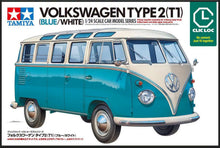 Load image into Gallery viewer, Tamiya 1/24 Volkswagen Type 2 (T1) (Blue/White) SNAP-KIT 28108' COMING SOON