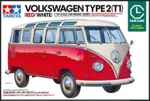 Load image into Gallery viewer, Tamiya 1/24 Volkswagen Type 2 (T1) (Red/White) SNAP-KIT 28101' COMING SOON