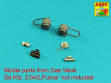 Load image into Gallery viewer, Aber 1/16 German Accessories for Horn, Notek, Front, Tail &amp; Convoy Lights 16 202