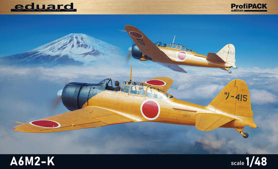 Eduard 1/48 Japanese A6M2-K Zero Trainer 82218' – Burbank's House