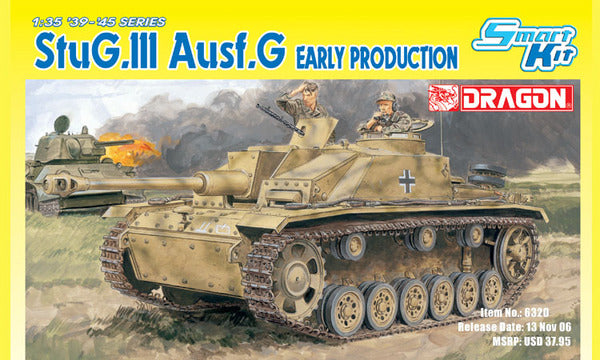 Dragon 1/35 German Stug. III Ausf. G Early Production Smart Kit