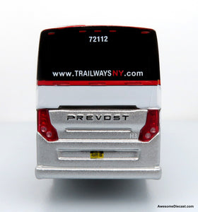 Iconic Replicas 1/87 Prevost H3-45 Coach: Adirondack Trailways 87-0419