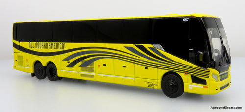 Iconic Replicas 1/87 Prevost H3-45 Coach: All Aboard America 87-0420