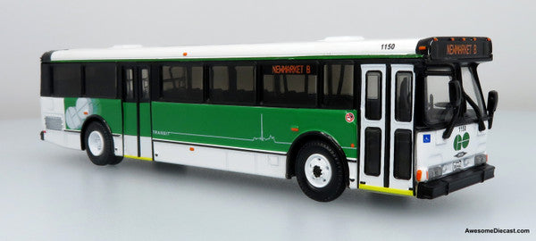 Iconic Replicas 1/87 Orion V Transit Bus: Go Transit 87-0513