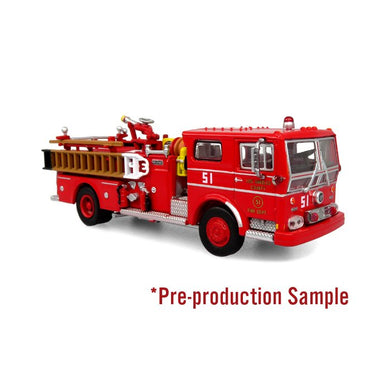 Iconic Replicas 1/87 HO 1973 Ward LaFrance Fire Engine LACOFD Engine 51 87-0536 COMING SOON