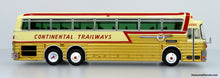 Load image into Gallery viewer, Iconic Replicas 1/87 HO 1969 Golden Eagle Model 05 Coach Continental Trailways 87-0545