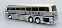 Load image into Gallery viewer, Iconic Replicas 1/87 HO 1969 Eagle Model 05 Coach: Michaud Bus Lines 87-0548