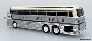 Iconic Replicas 1/87 HO 1969 Eagle Model 05 Coach: Michaud Bus Lines 87-0548