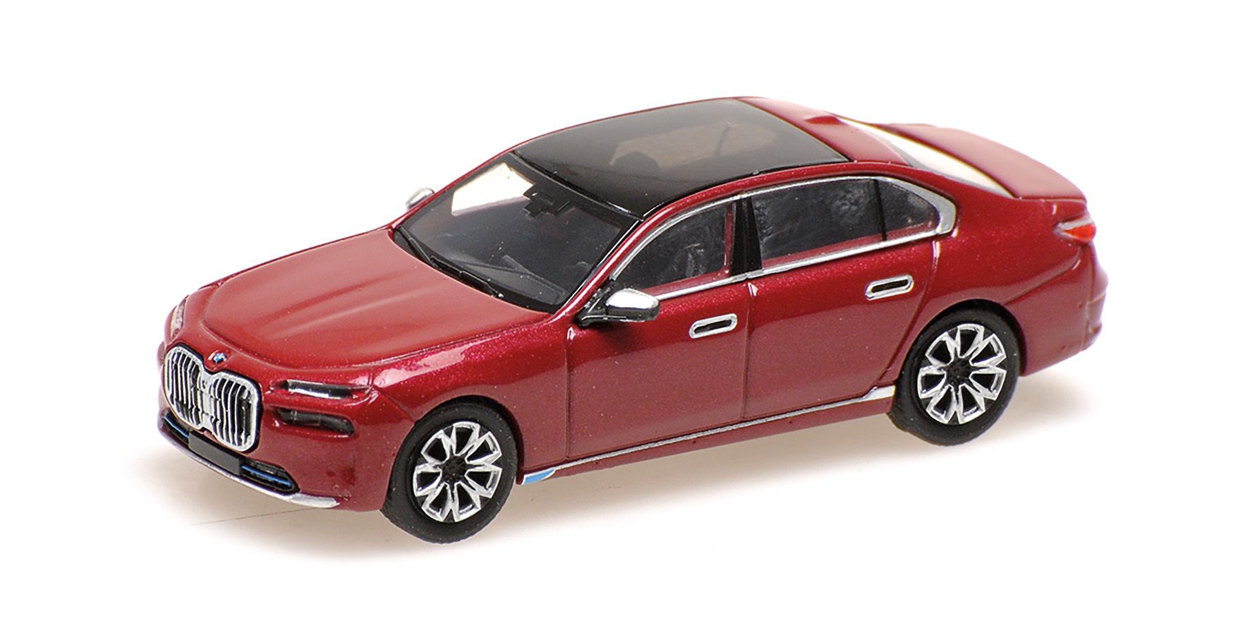 MINICHAMPS  7-Series 1986 レッドメタリック Minichamps 1/87 HO BMW I7 2023 Red Metallic 870024504 – Burbank's