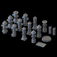 Load image into Gallery viewer, Liang Model 1/35 Fire Hydrants (3) Liang-0602