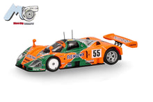 Load image into Gallery viewer, Micro City 1/87 HO Mazda 787B '55' Orange/green 87MC000080