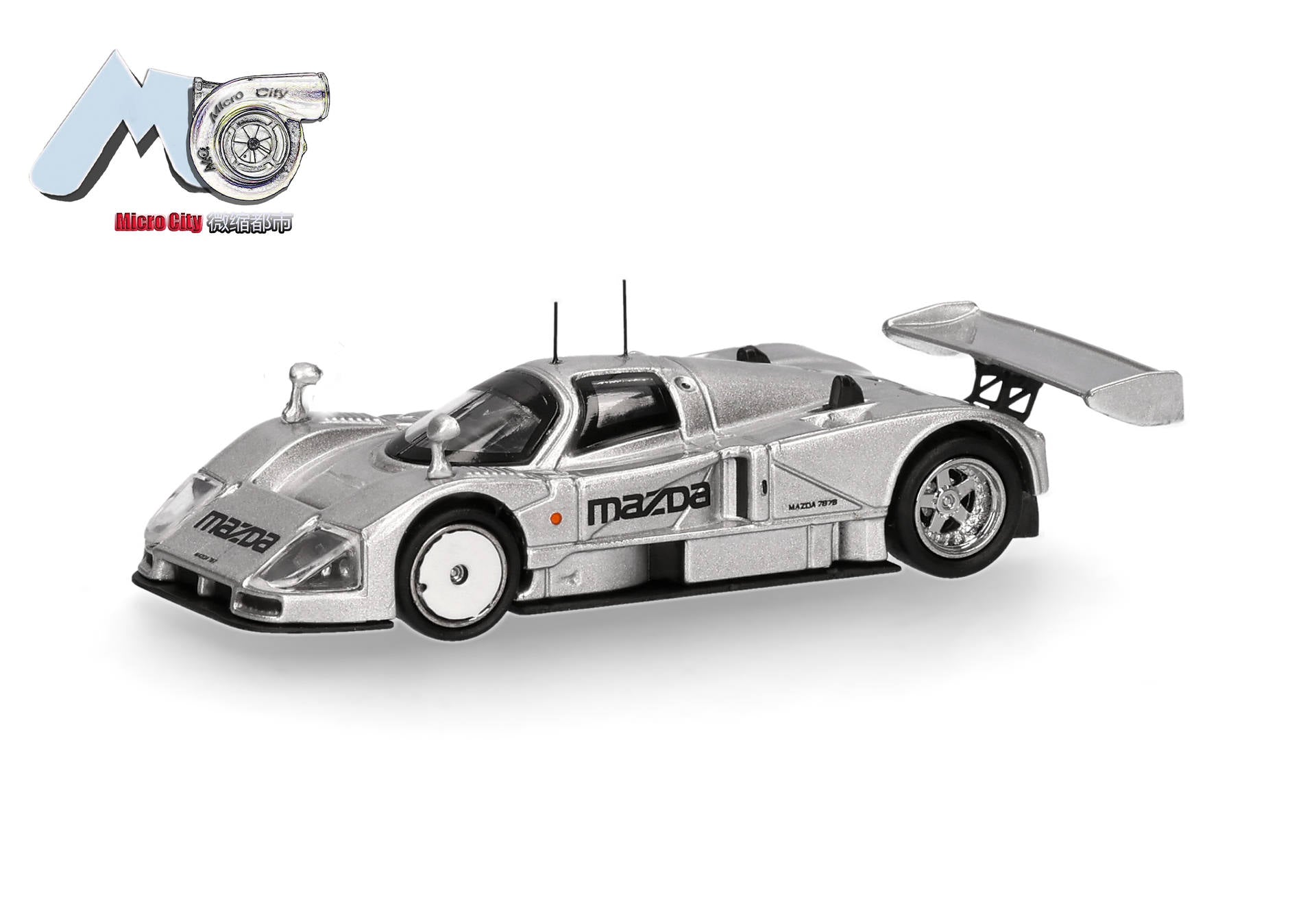 Micro City 1/87 HO Mazda 787B Silver 87MC000082 – Burbank's House