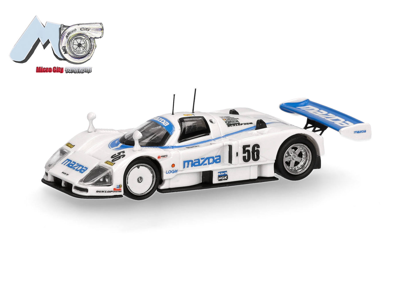 Micro City 1/87 HO Mazda 787B 56 