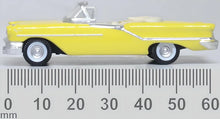 Load image into Gallery viewer, Oxford 1/87 HO 87OC57001 Oldsmobile 88 Convertible 1957 – Coronado Yellow (Open)