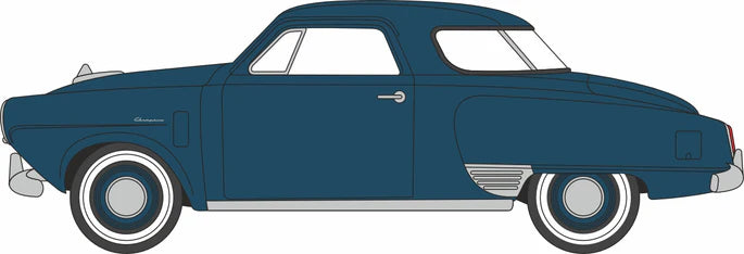 Oxford 1/87 HO 87SC50002 Studebaker Champion Starlight Coupe 1950 Aqua Green COMING SOON