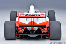 Load image into Gallery viewer, AUTOart 1/18 Mclaren Honda MP4/6 No.1 Japanese GP 1991 No Logos 89150