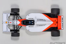 Load image into Gallery viewer, AUTOart 1/18 Mclaren Honda MP4/6 No.1 Japanese GP 1991 No Logos 89150