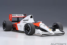 Load image into Gallery viewer, AUTOart 1/18 Mclaren Honda MP4/6 No.1 Japanese GP 1991 No Logos 89150
