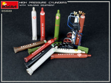 Load image into Gallery viewer, MiniArt 1/35 High Pressure Cylinders w/ Welding Equipment 35618