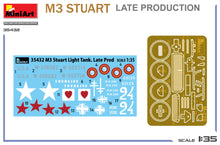 Load image into Gallery viewer, MiniArt 1/35 US M3 Stuart Late Production 35432