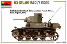 Load image into Gallery viewer, MiniArt 1/35 US M3 Stuart Early Production 35412